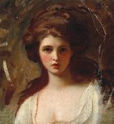 George Romney Lady Hamilton as Circe oil on canvas